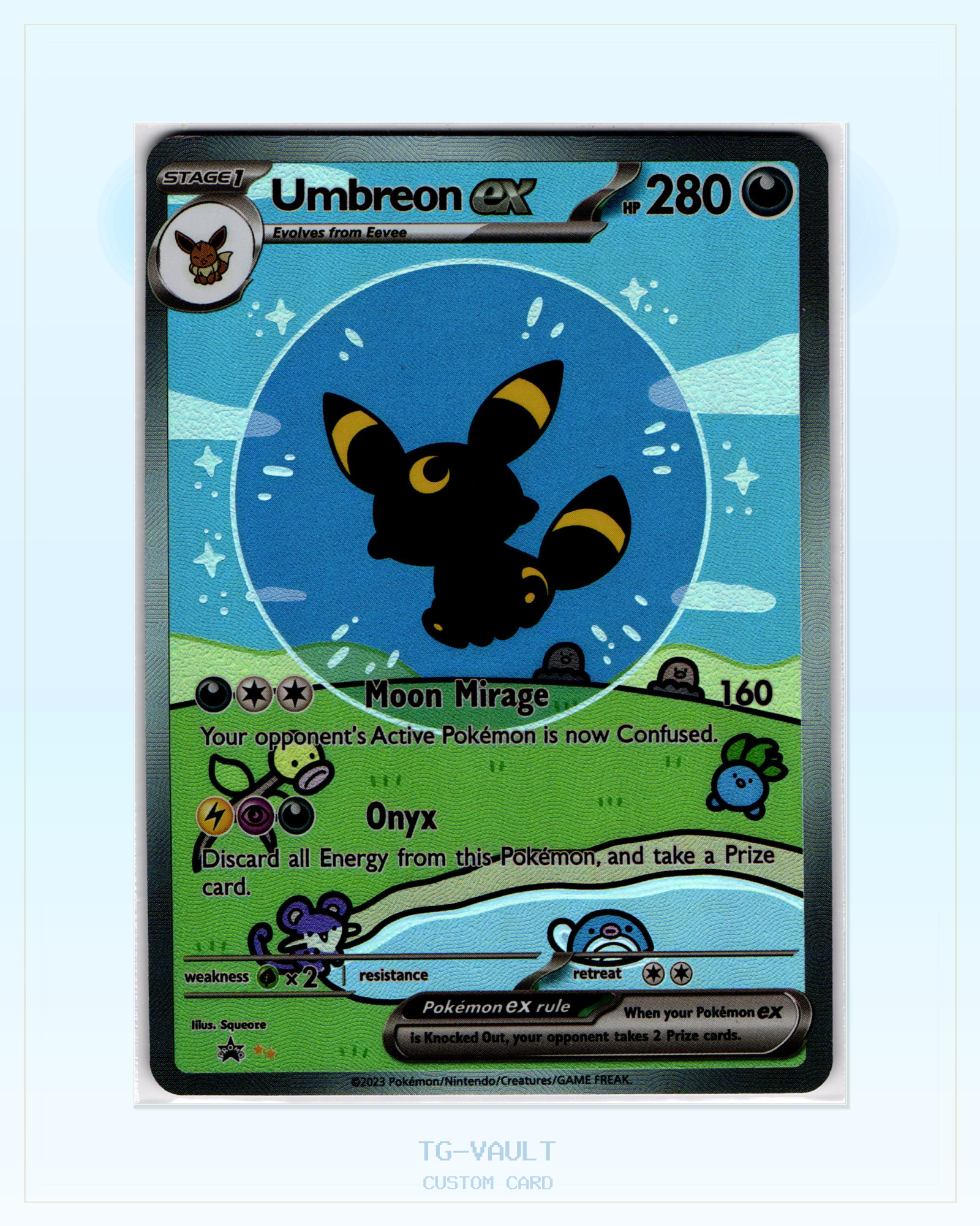 UMBREON – BUBBLE UMBREON – BUBBLE – verfügbar bei TG Vault