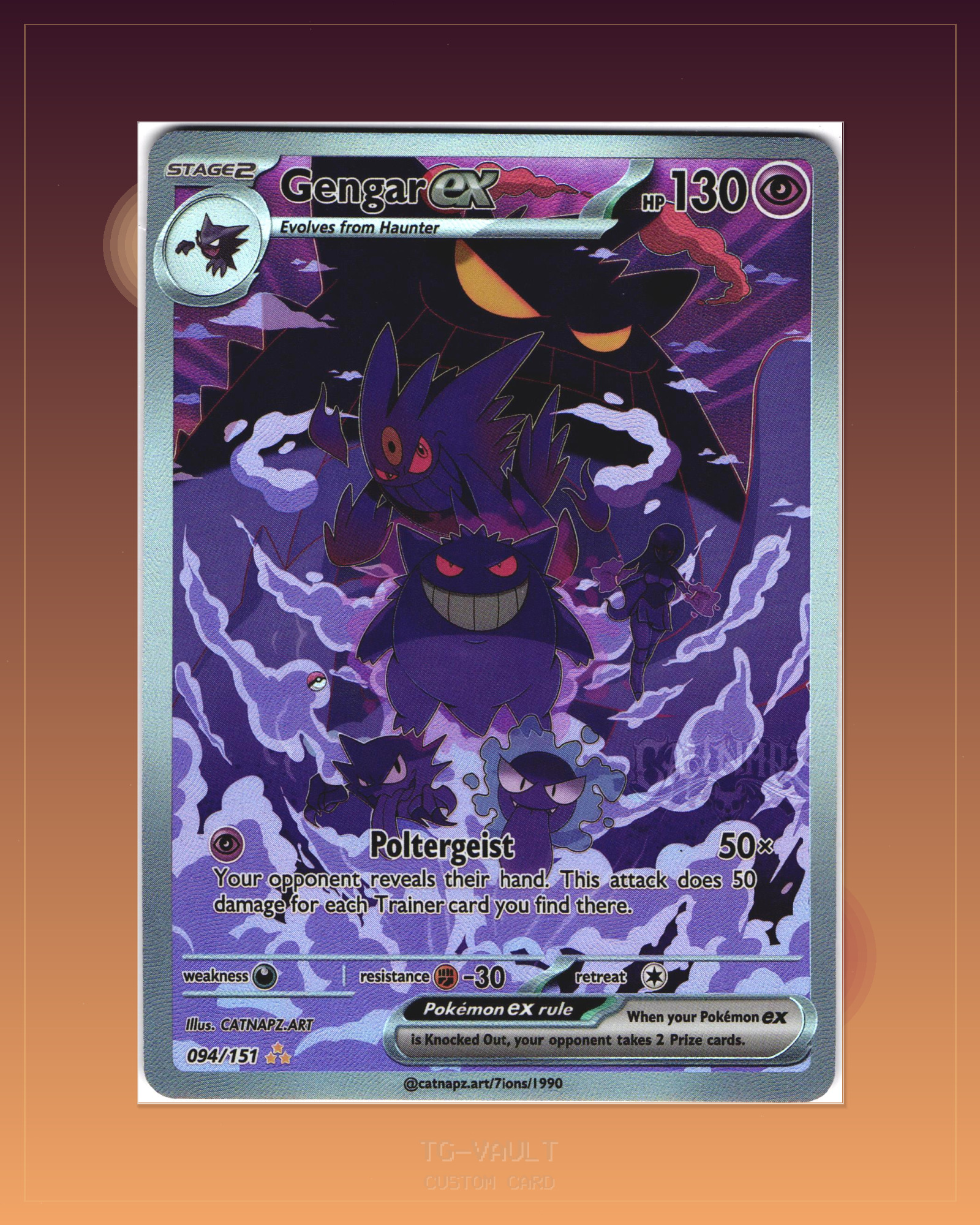 GENGAR – ENTWICKLUNGEN GENGAR – ENTWICKLUNGEN – verfügbar bei TG Vault