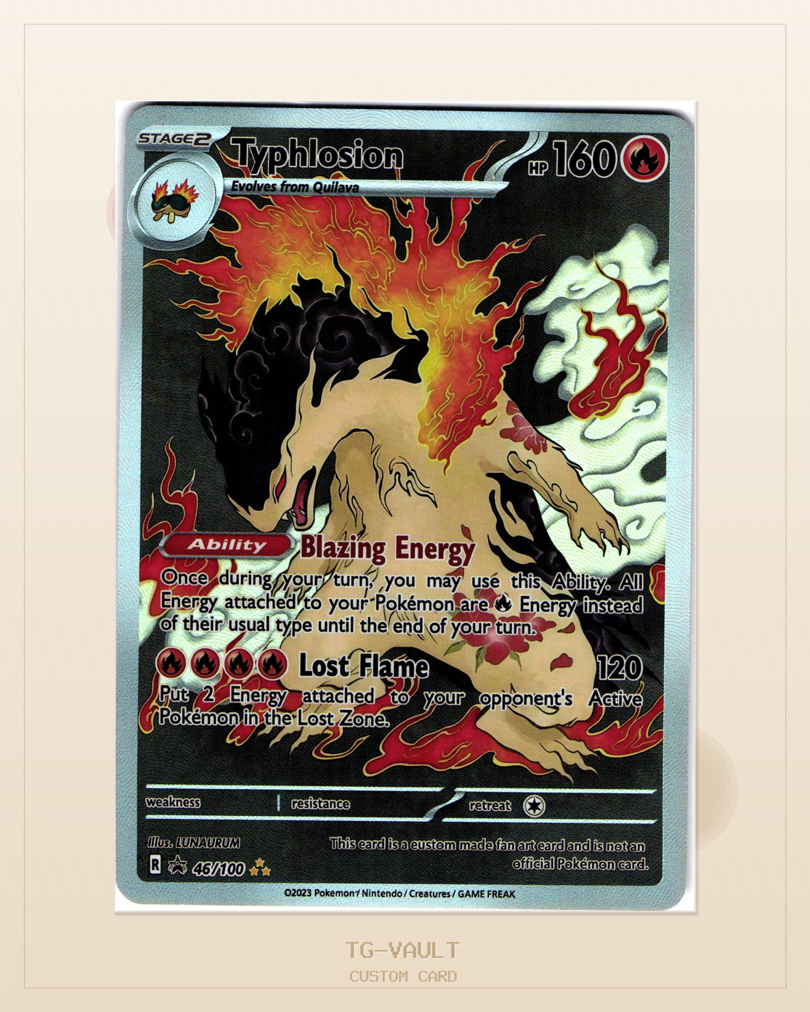 TYPHLOSION – JAPANESE ARTWORK TYPHLOSION – JAPANESE ARTWORK – verfügbar bei TG Vault