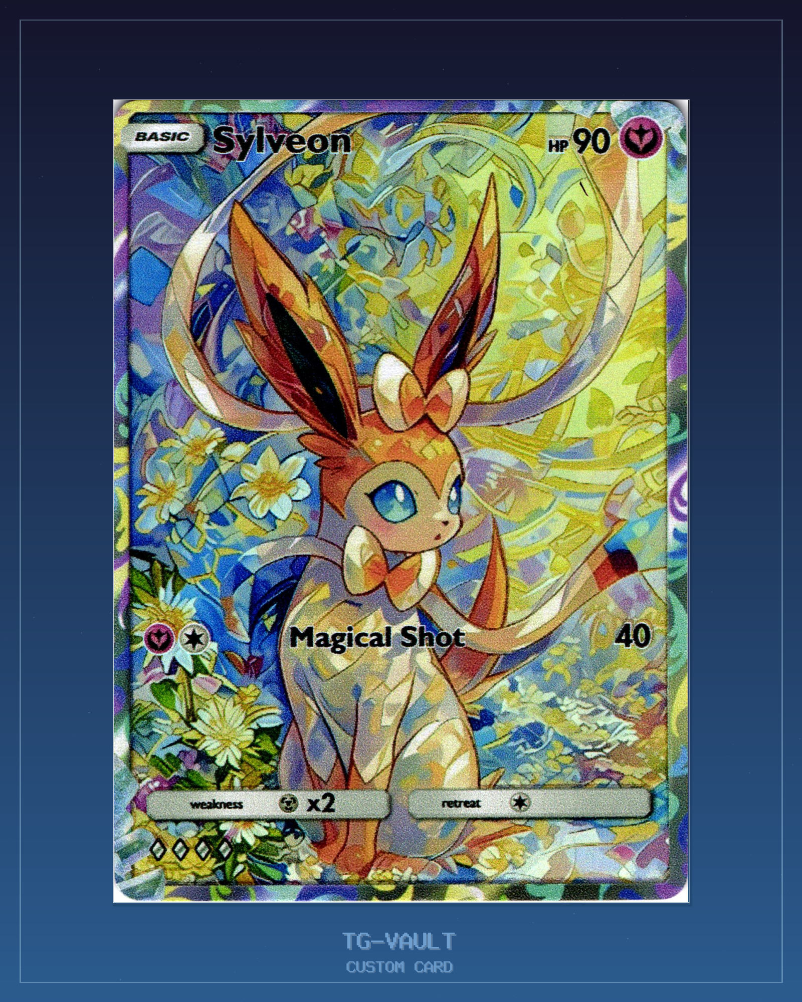 SYLVEON – WATERCOLOR SYLVEON – WATERCOLOR – aktuell ausverkauft bei TG Vault