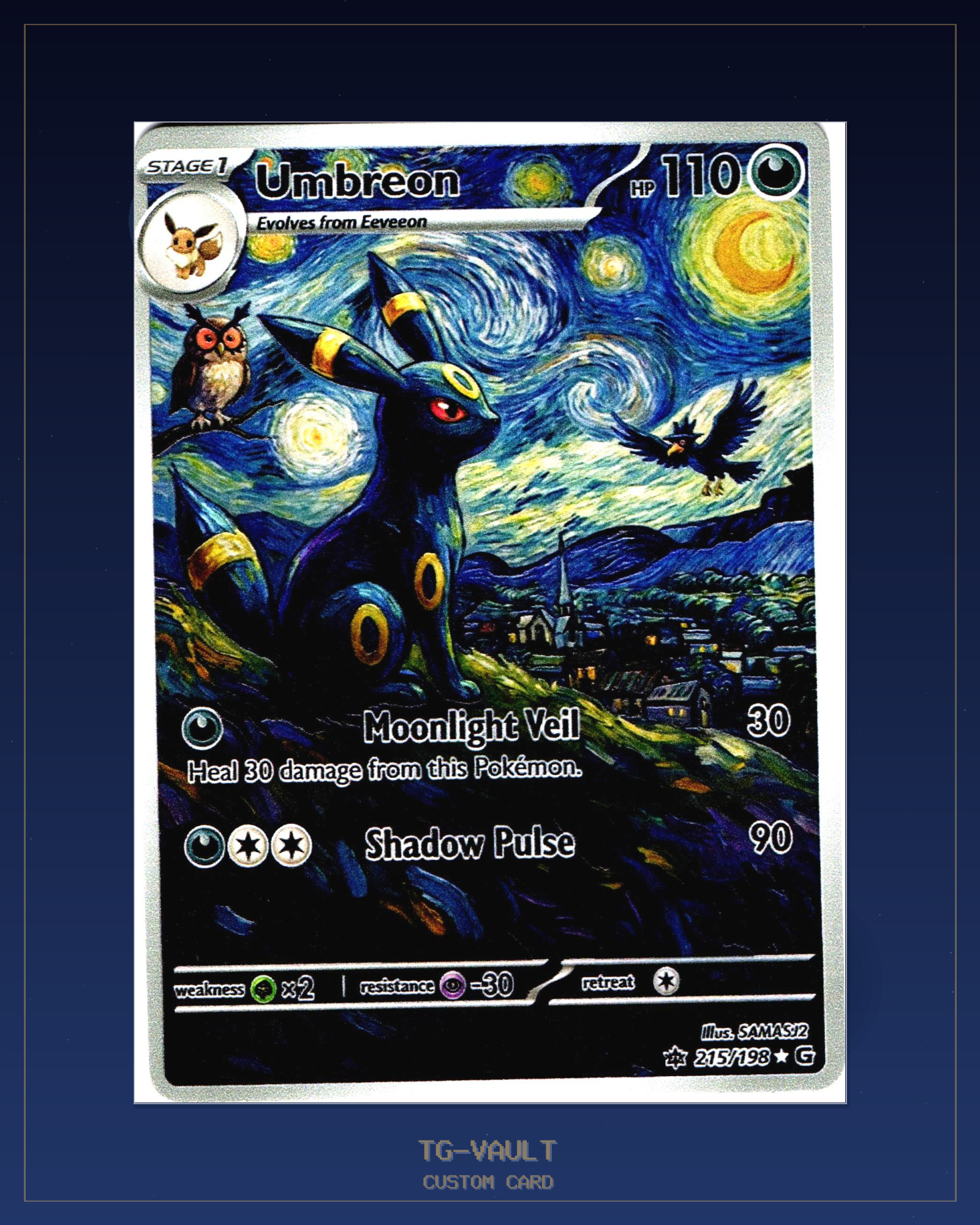 UMBREON – STARRY-NIGHT UMBREON – STARRY-NIGHT – verfügbar bei TG Vault