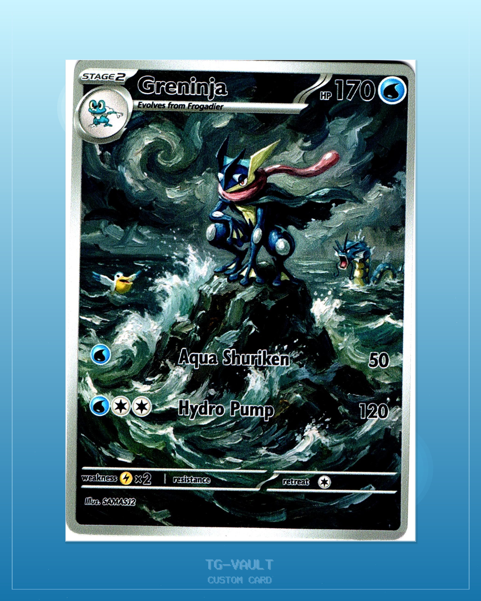 GRENINJA – OCEAN-ART GRENINJA – OCEAN-ART – verfügbar bei TG Vault
