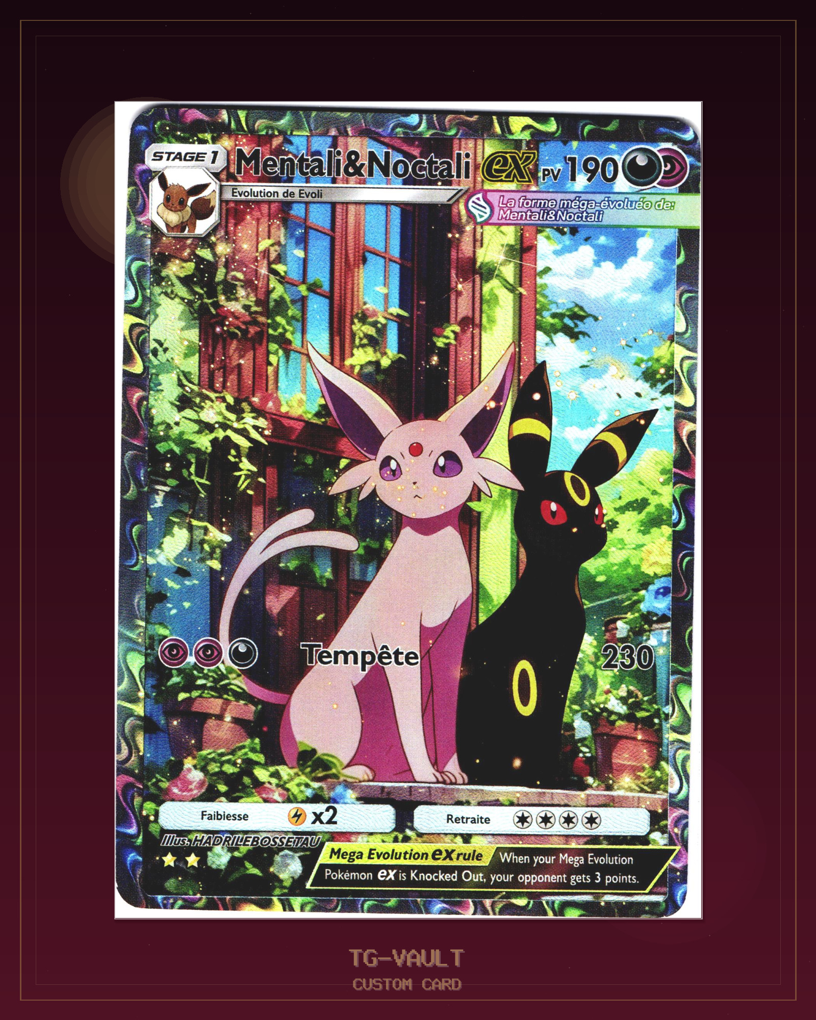 SYLVEON-UMBREON – FULL-ART SYLVEON-UMBREON – FULL-ART – aktuell ausverkauft bei TG Vault