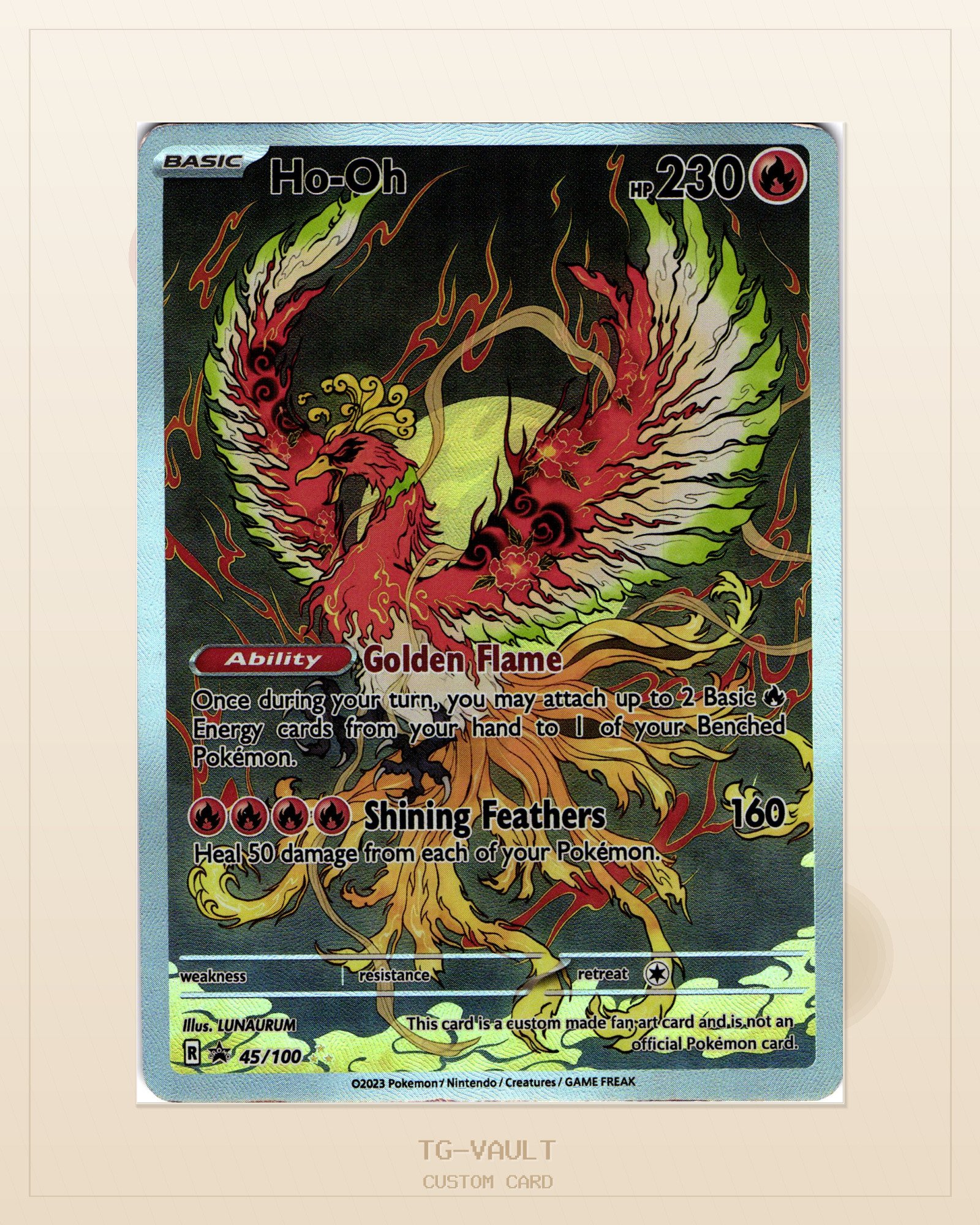 HO-OH – JAPANESE ARTWORK HO-OH – JAPANESE ARTWORK – verfügbar bei TG Vault