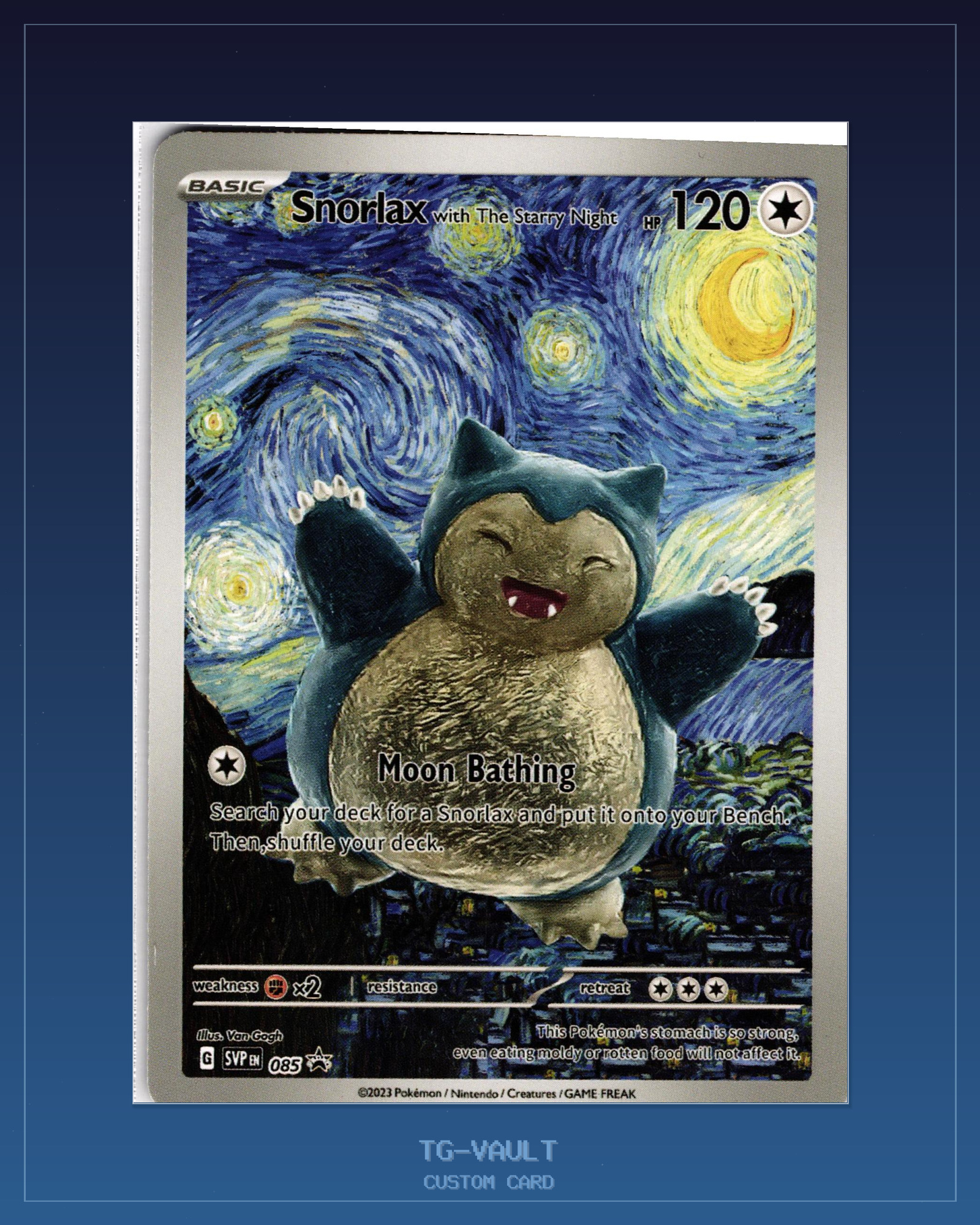 SNORLAX – VAN-GOGH SNORLAX – VAN-GOGH – verfügbar bei TG Vault