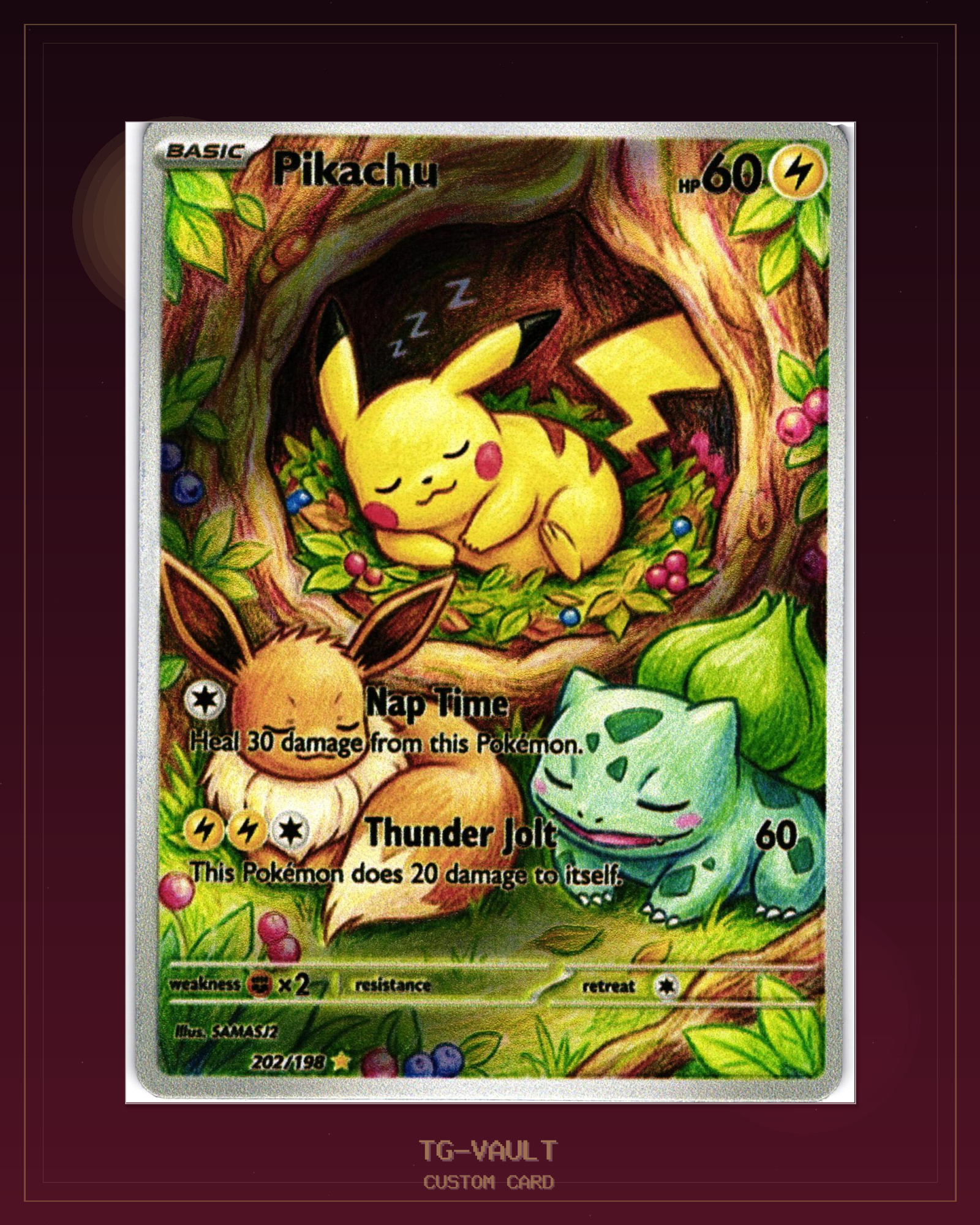 PIKACHU-SLEEPING – FULL-ART PIKACHU-SLEEPING – FULL-ART – verfügbar bei TG Vault