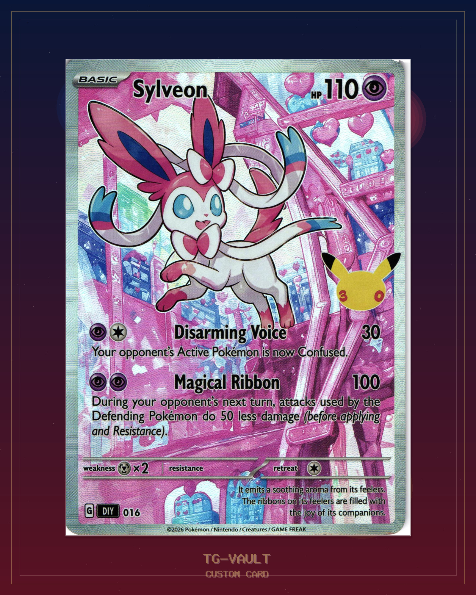 SYLVEON – 30TH ANNIVERSARY SYLVEON – 30TH ANNIVERSARY – aktuell ausverkauft bei TG Vault