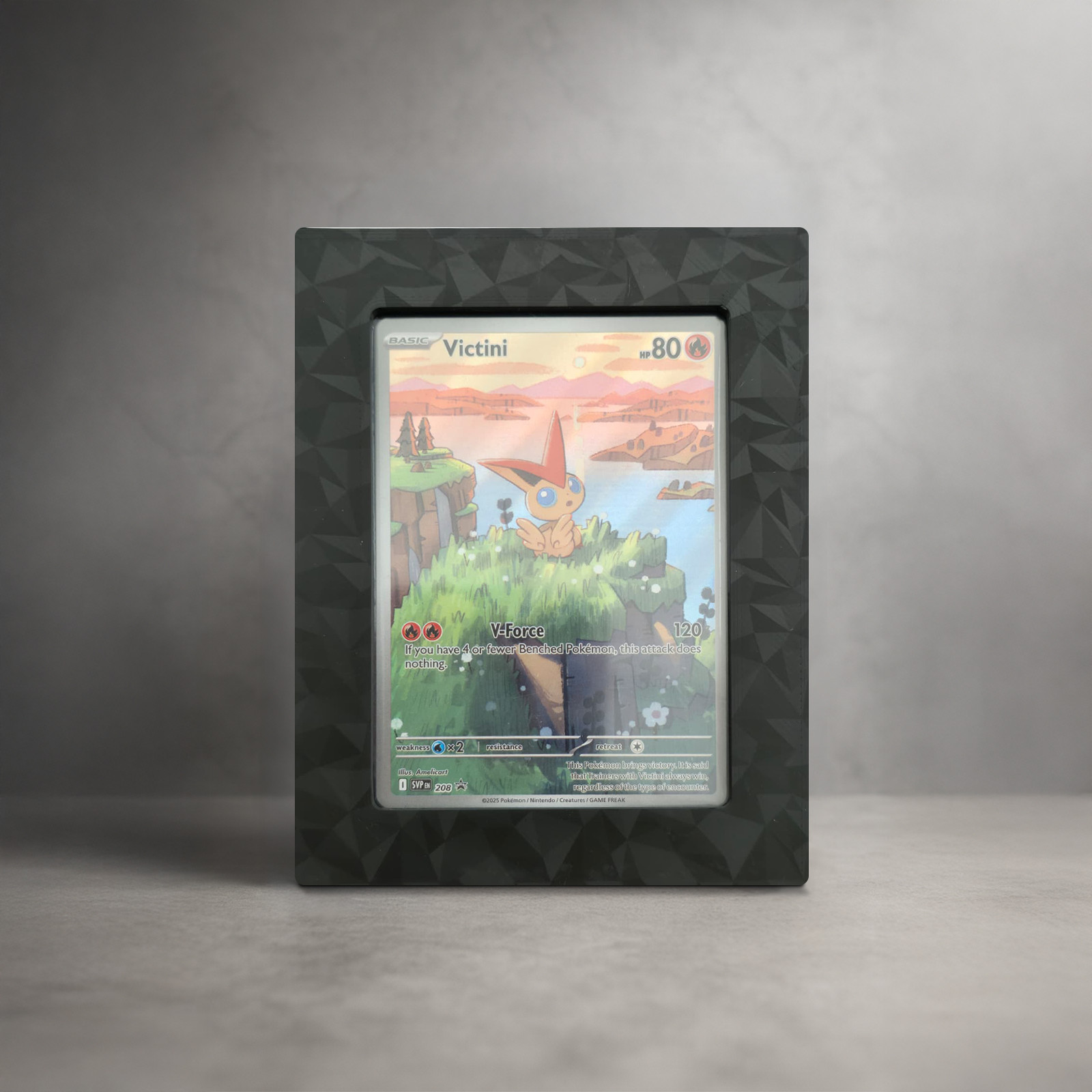 Wandhalterung für Pokémon-Karten – TopLoader Triangle / Shattered Glass TCG – Collector Gear bei TG Vault