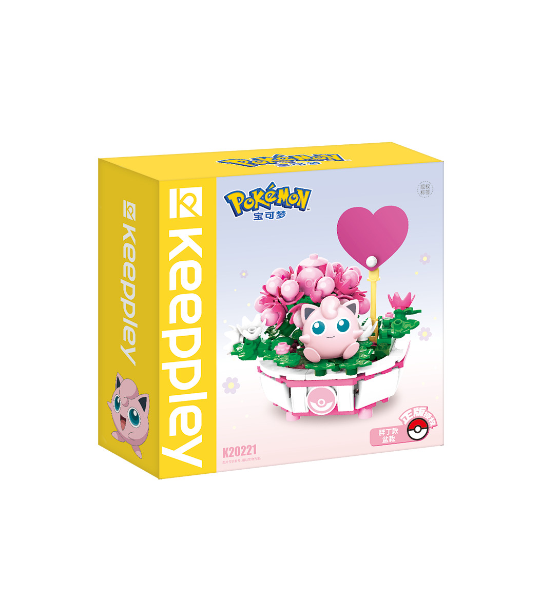 Keeppley K20221 Pokémon Jigglypuff Topfpflanze Bausteine – Collector Gear bei TG Vault