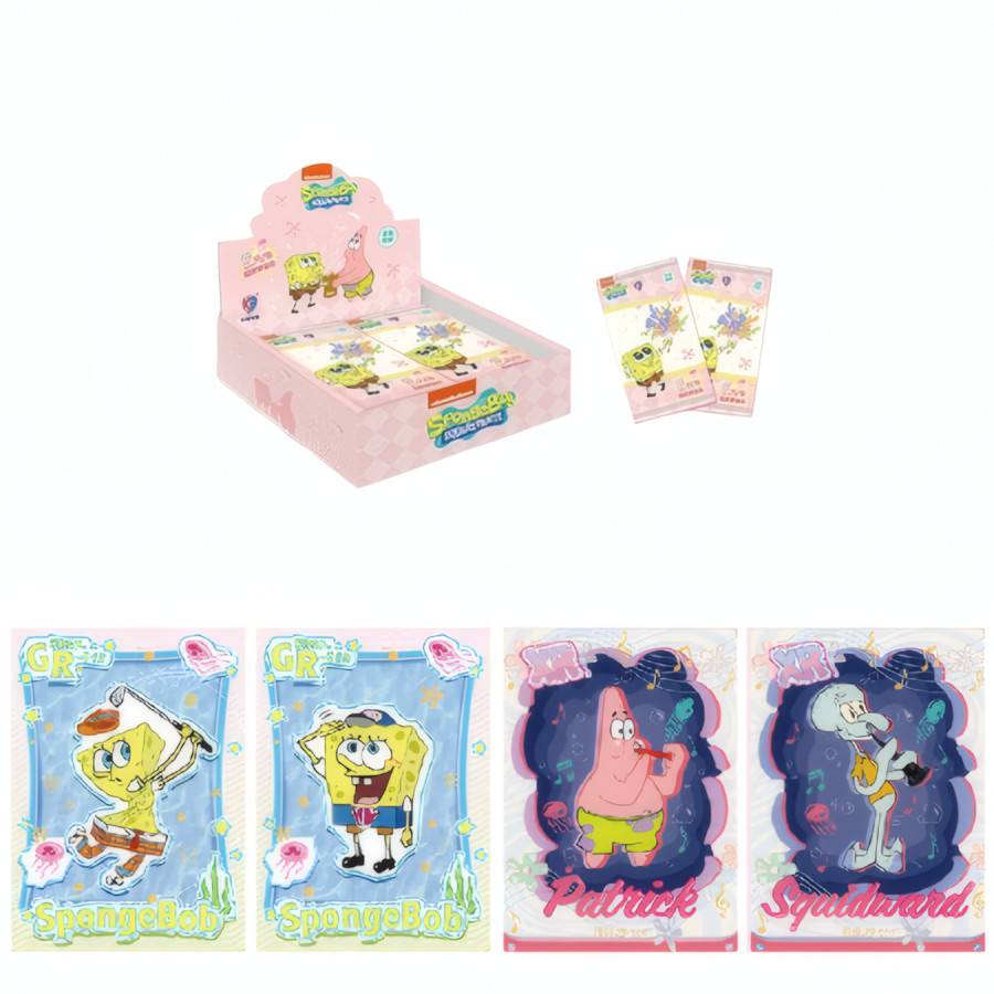 KB SpongeBob SquarePants Patrick Anime Trading Cards Box 90 Karten OVP – Collector Gear bei TG Vault