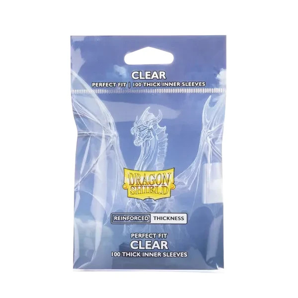 Dragon Shield - Perfect Fit Thick Inner Sleeves - Standard size (Clear) – Sleeves & Schutz bei TG Vault